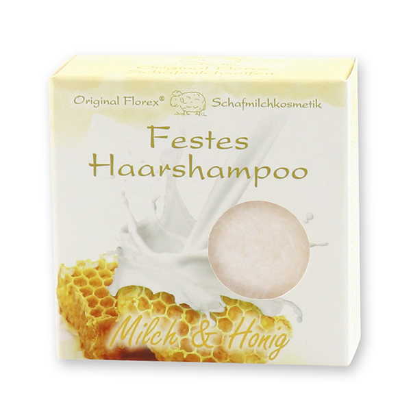 Festes Haarshampoo - Milch & Honig